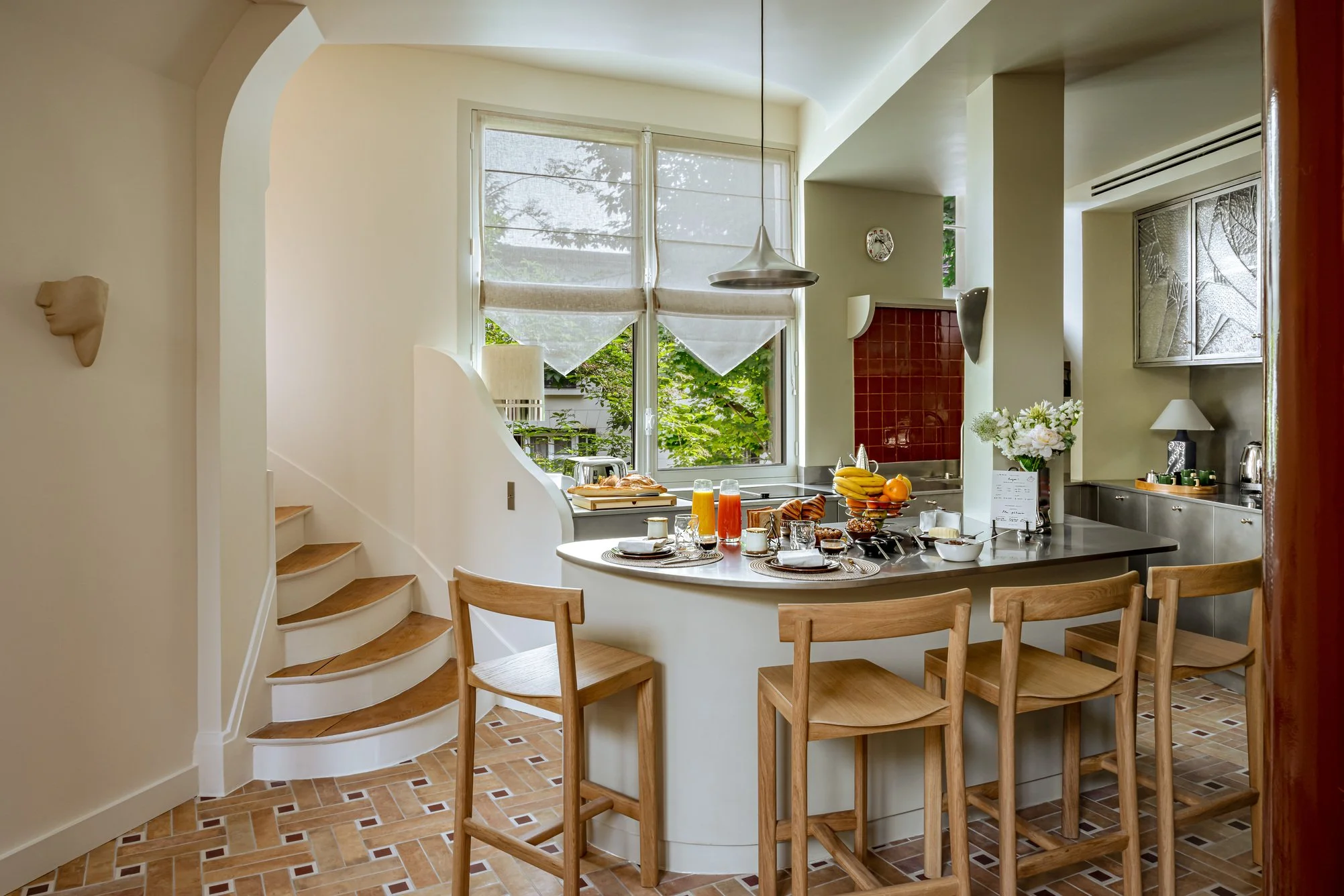 location appartement de luxe à Paris Montmartre cuisine