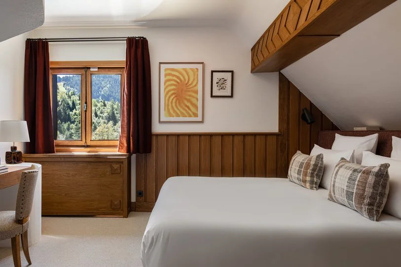 location chalet de luxe à Megève chambre
