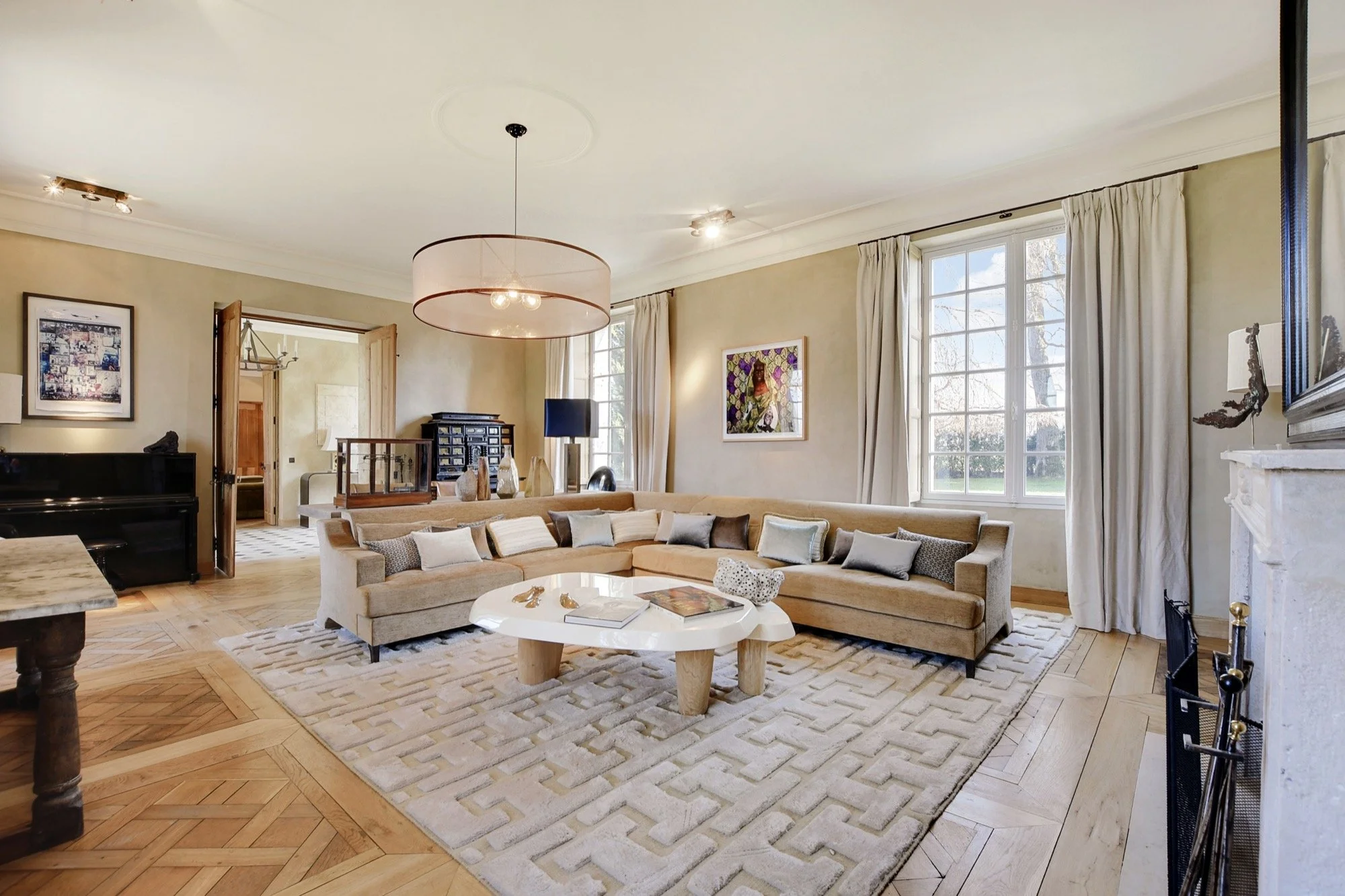 Villa de luxe Thoiry salon