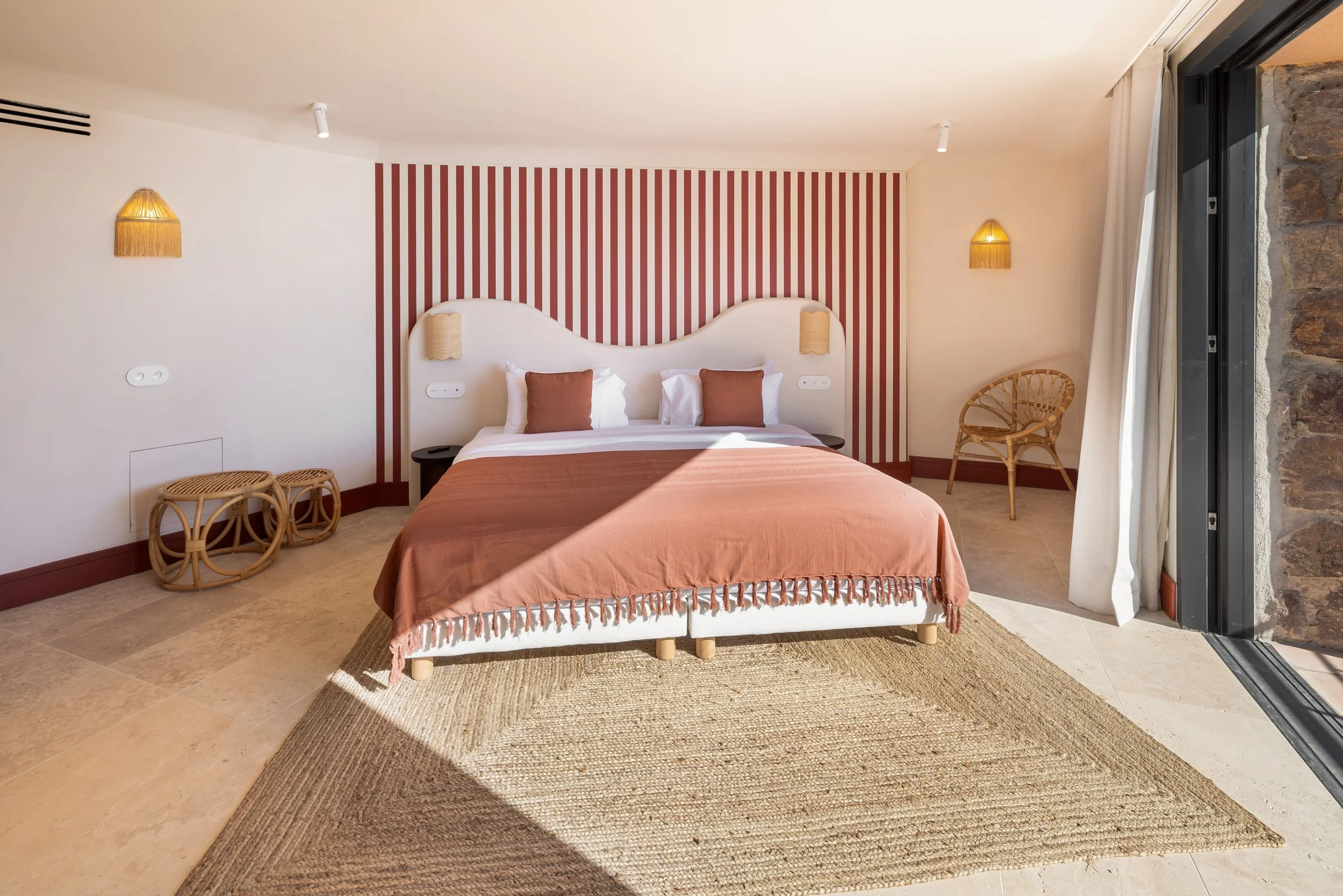villa de luxe théoule sur mer chambre