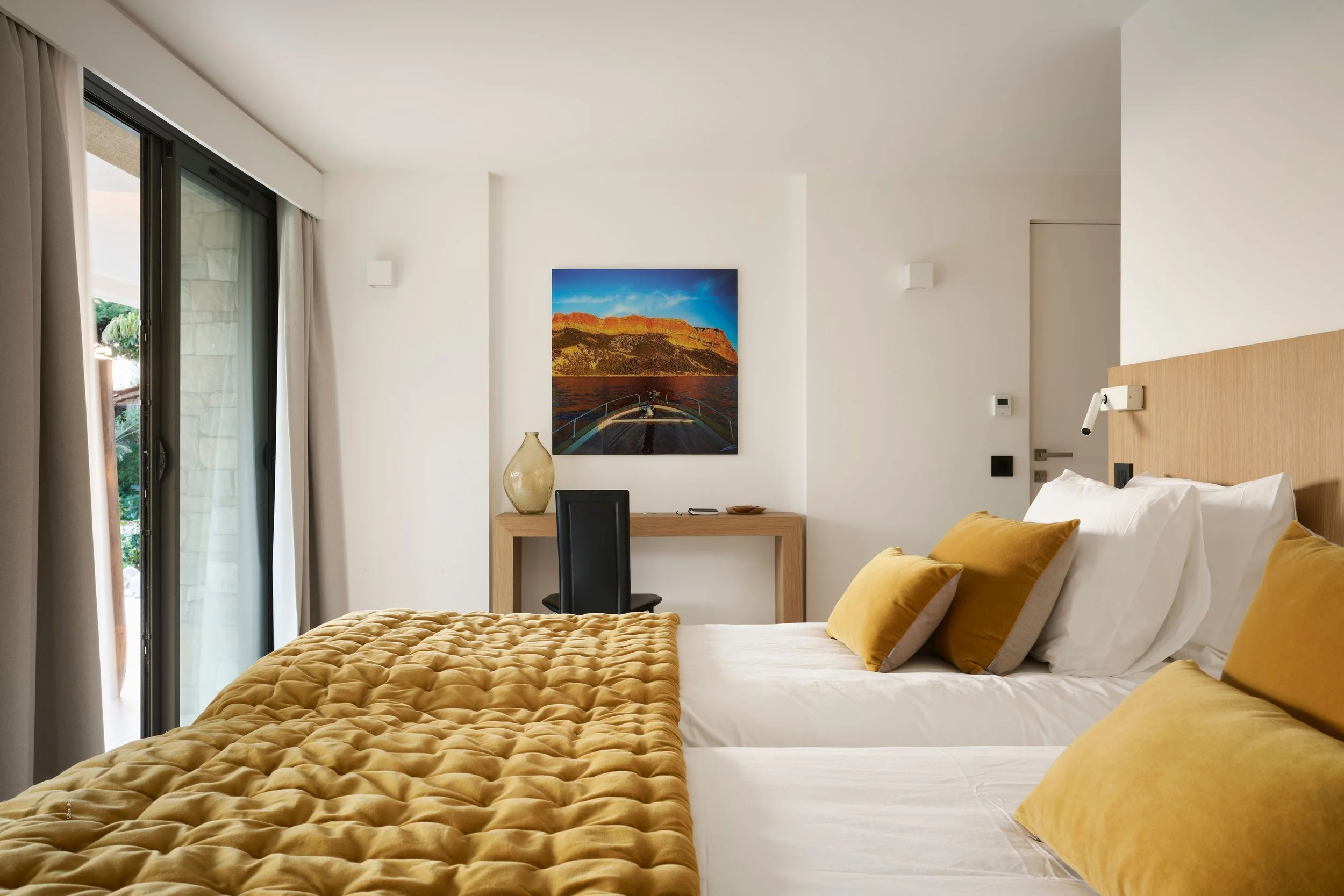 Villa luxe La Ciotat chambre