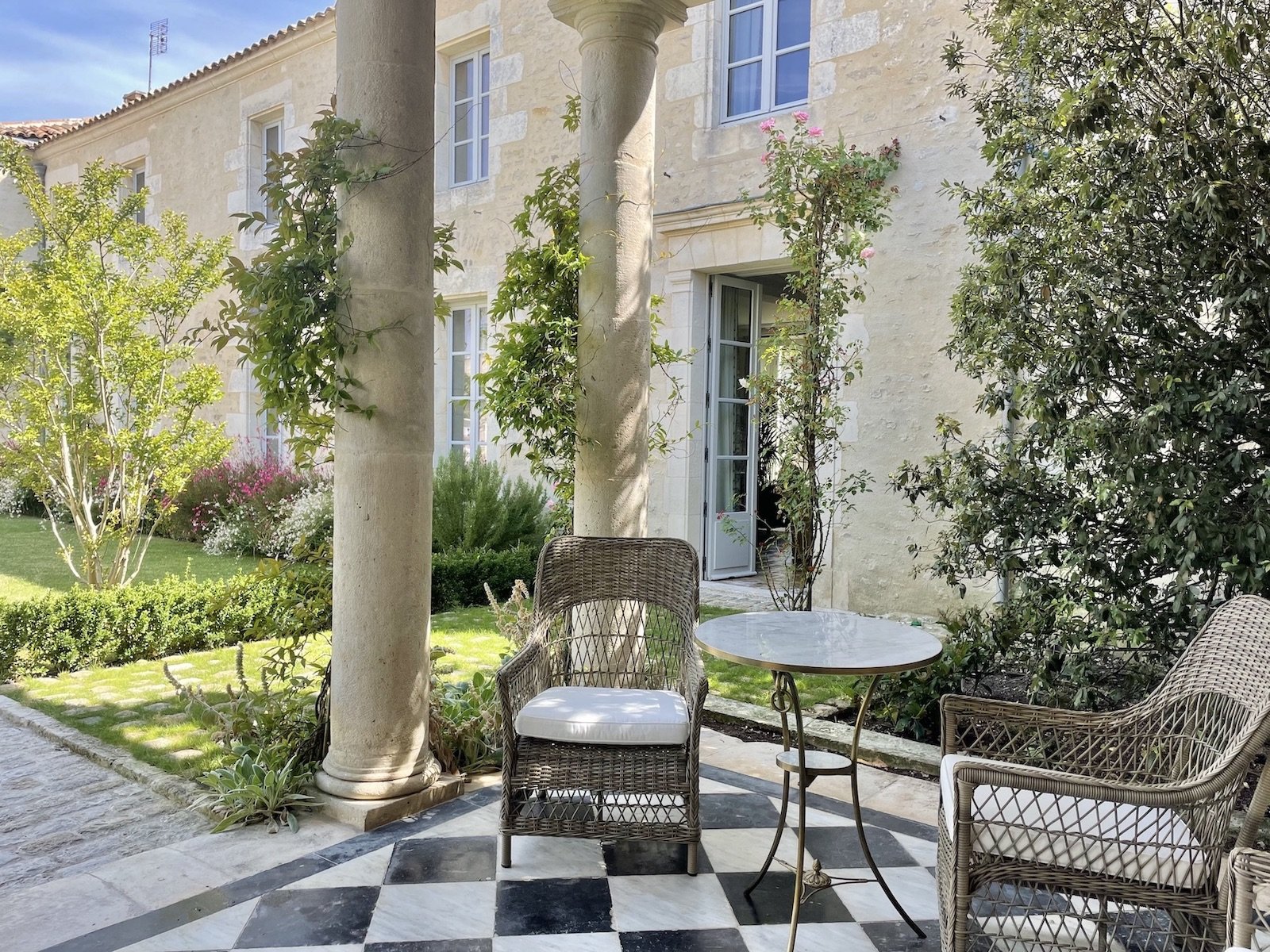 location villa luxe cote atlantique terrasse