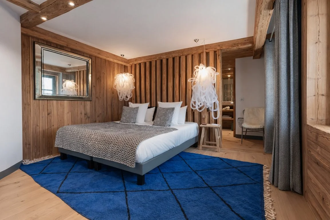 Chalet de luxe à Val d'Isère chambre