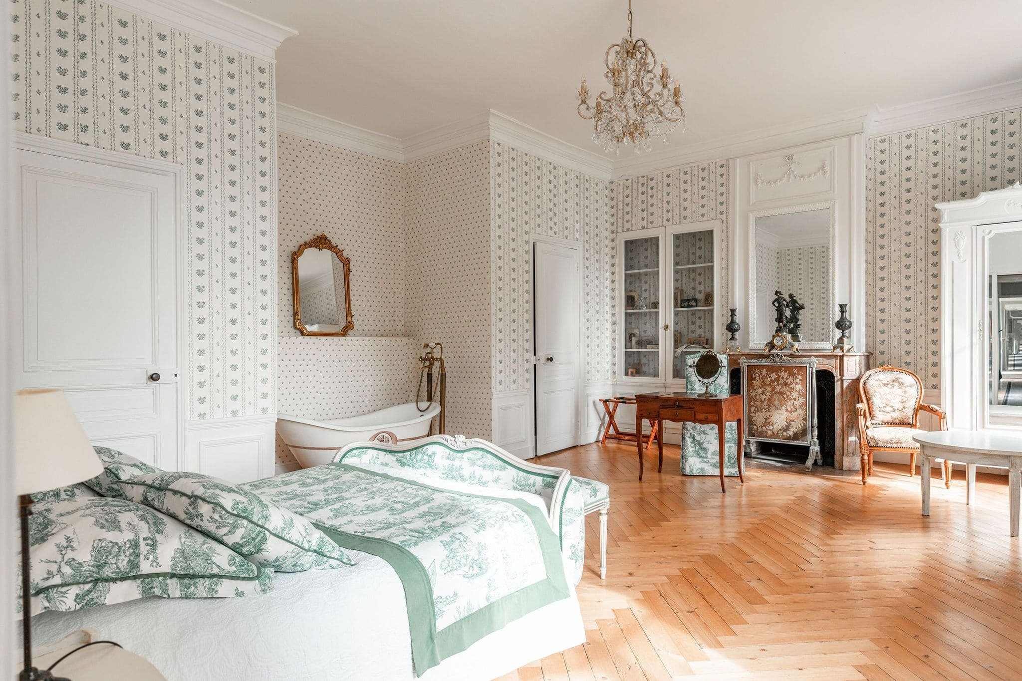 séminaire dans un château à Vernon chambre spacieuse