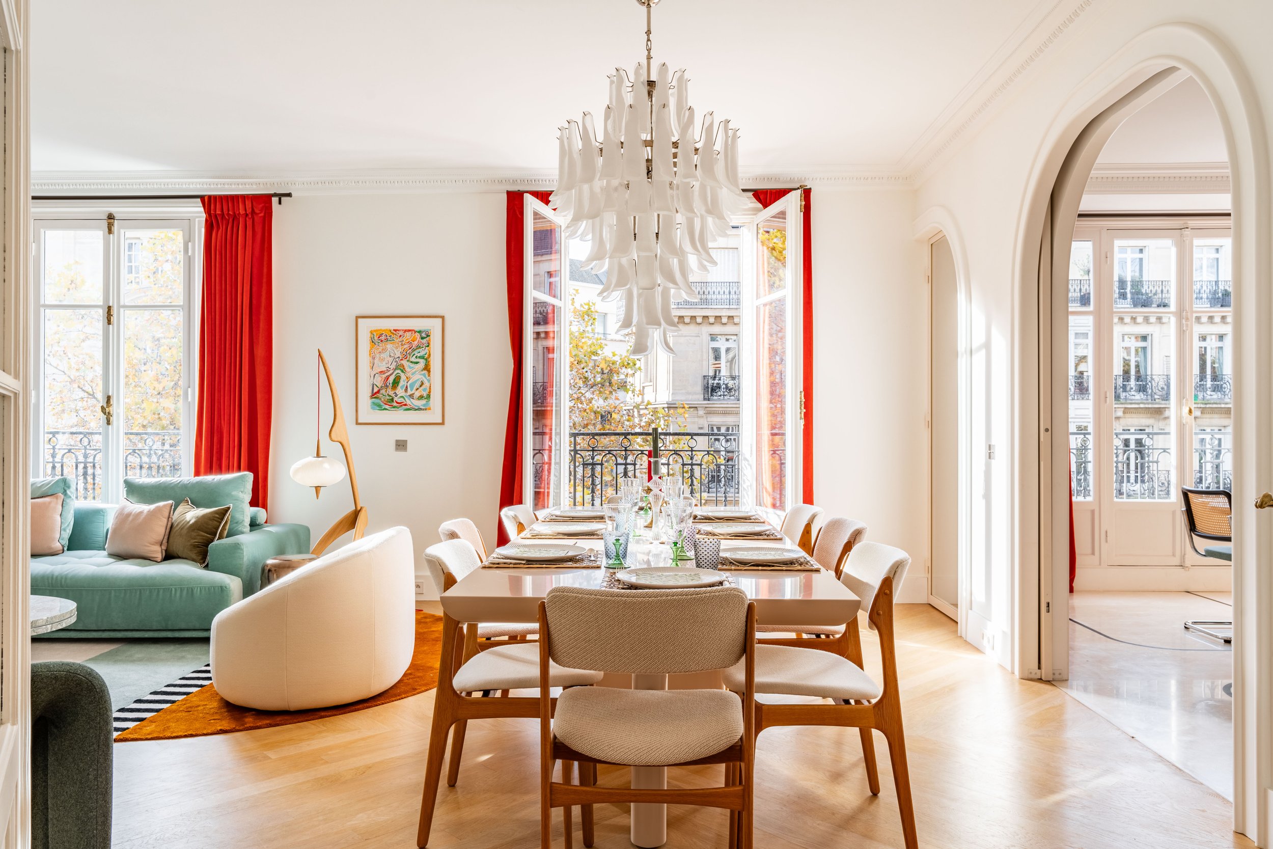 paris luxury apartment raspail for olympic games