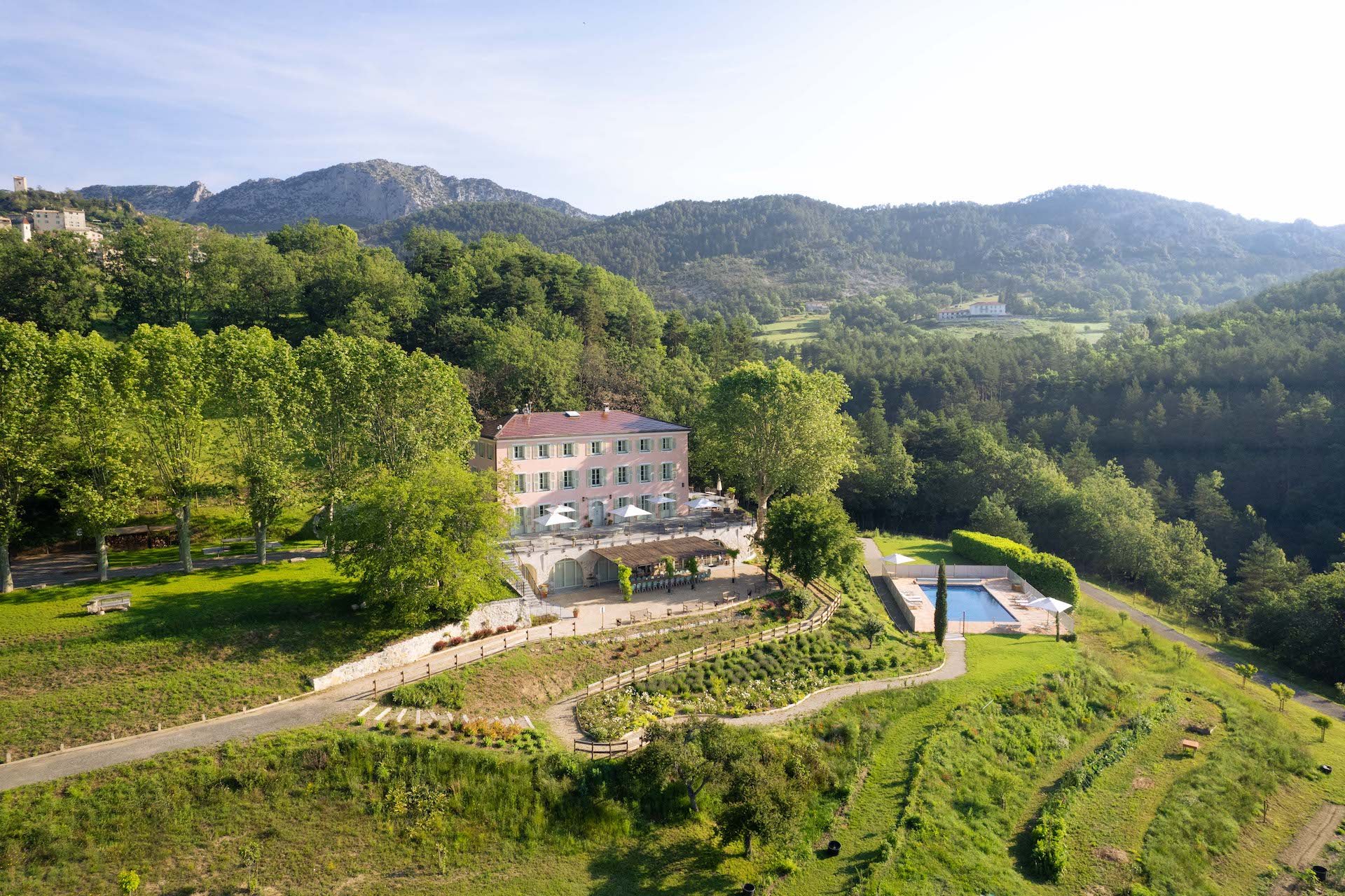 Exceptional estate in Provence in the heart of the Alps, near Nice
