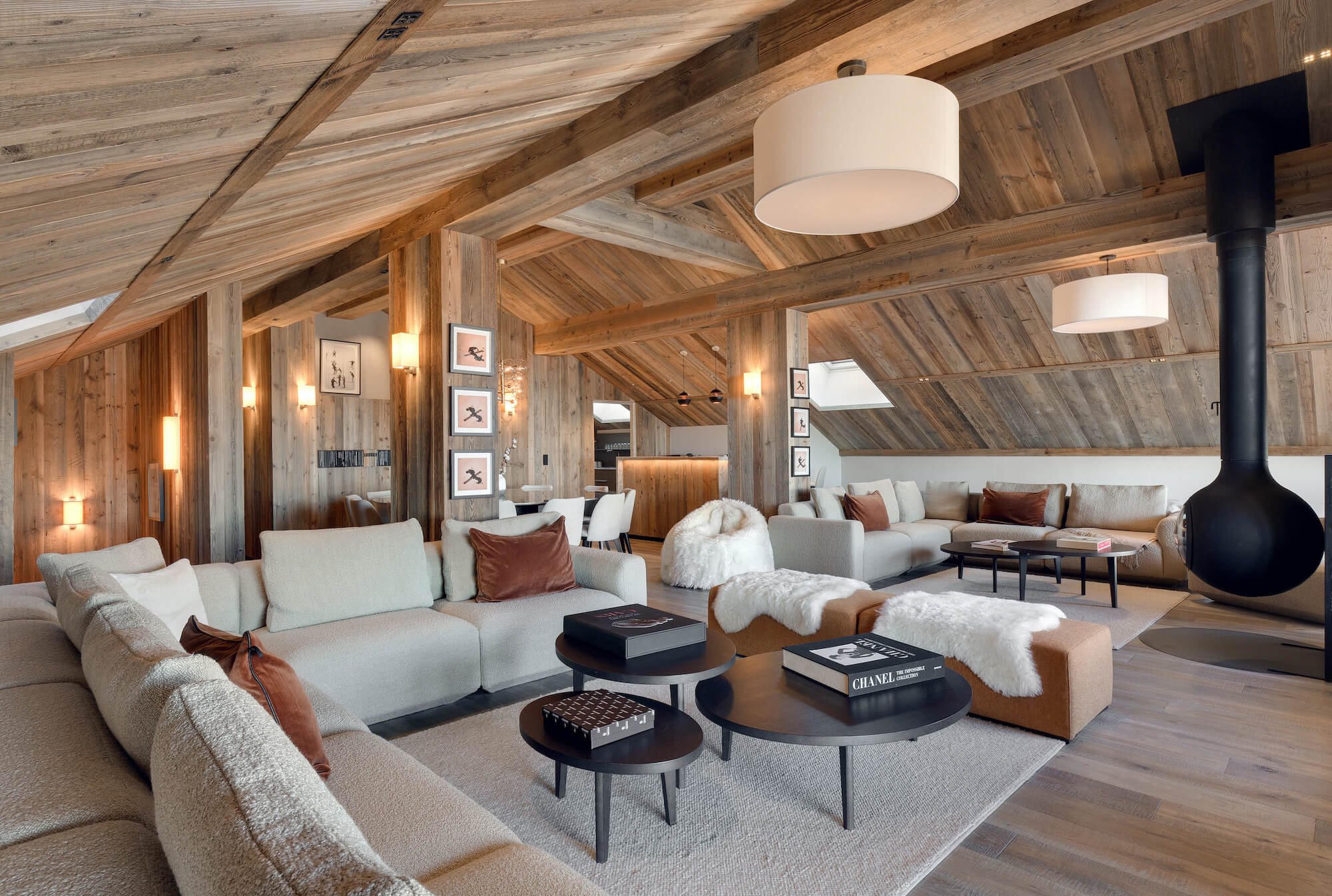 Exceptional chalet in Méribel ski in ski out with pool and spa  