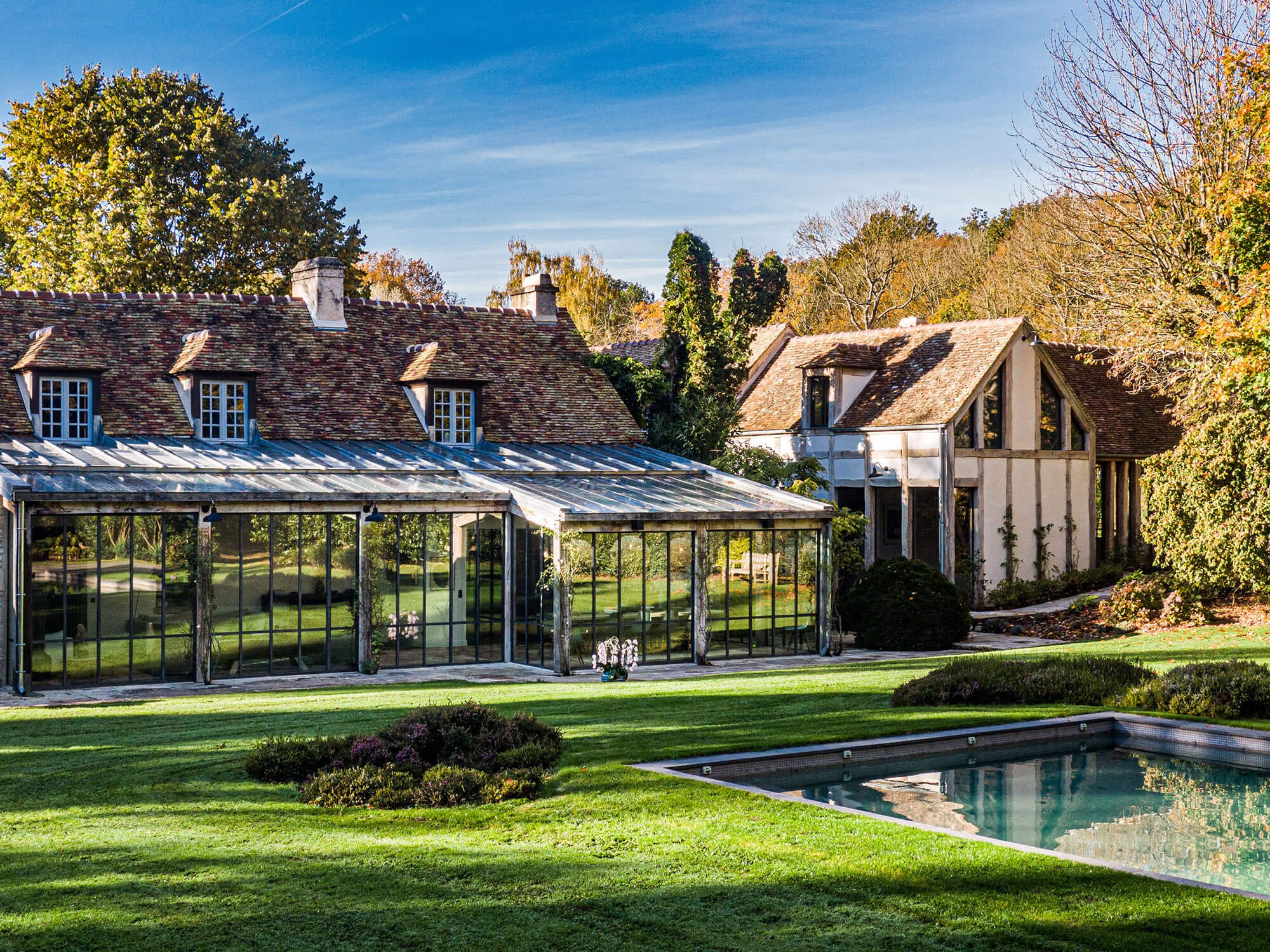 Luxury seminar estate Homanie in Giverny