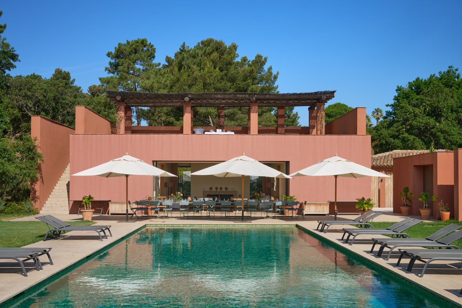 seminaire saint tropez piscine