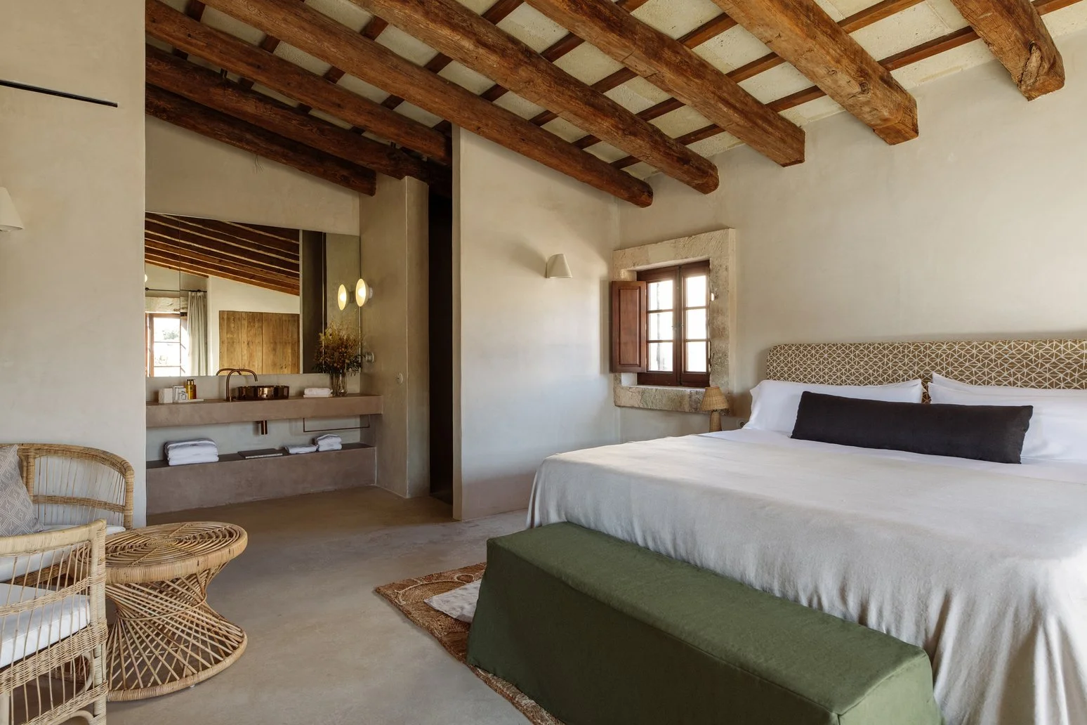 Villa de luxe à louer à Minorque Santa Ana chambre