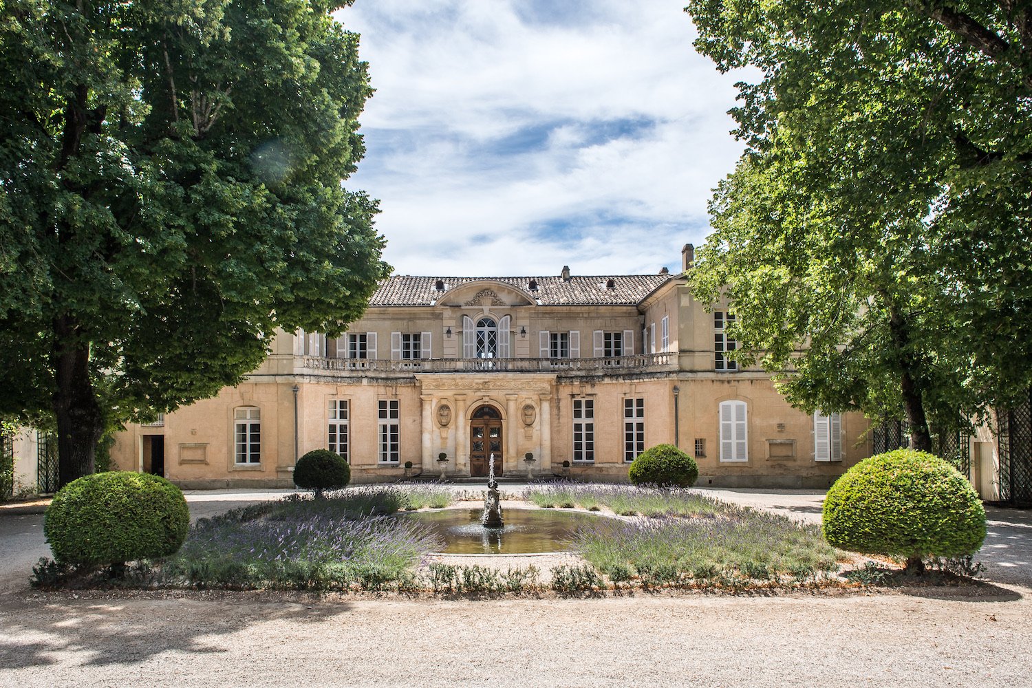 Luxury chateau, near Avignon, in the heart of a Provencal park 