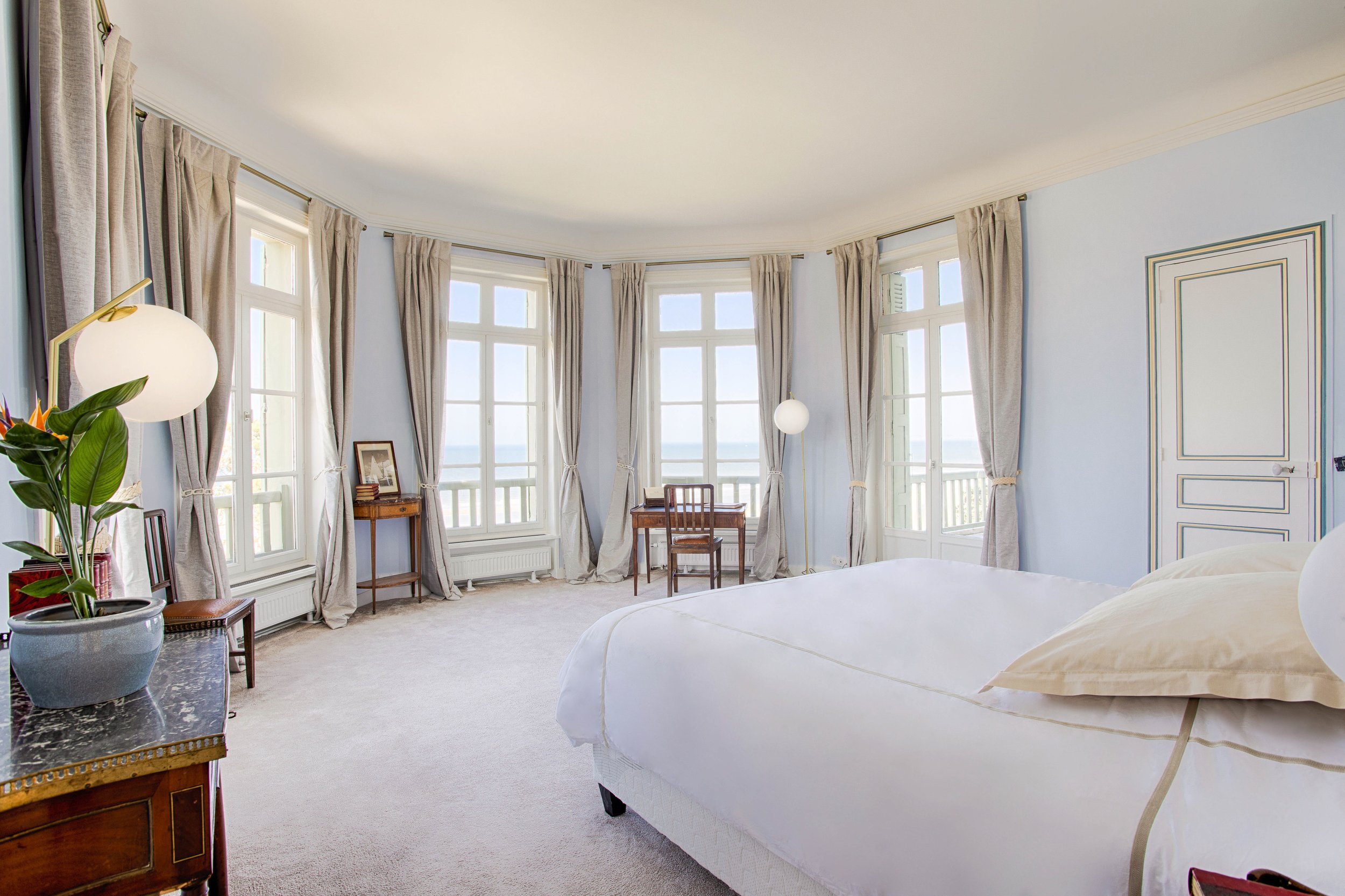 villa in deauville with beach access