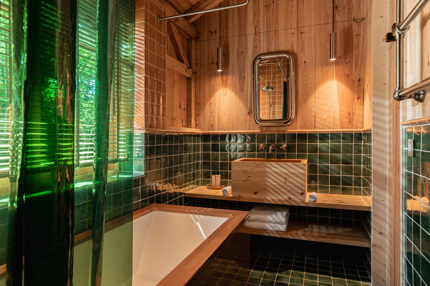 Location villa de luxe au Cap Ferret salle de bain