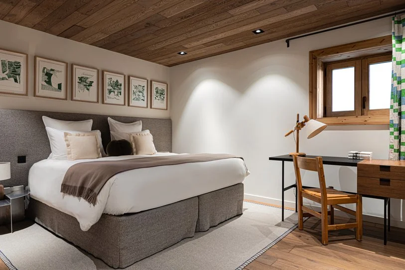 chalet de luxe à Courchevel 1550 chambre