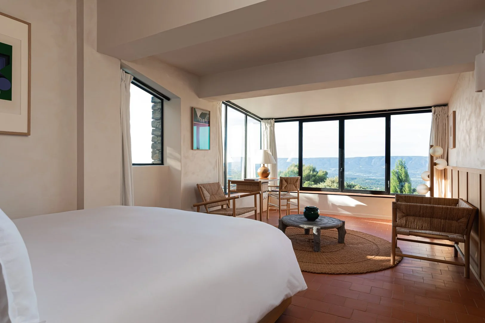 Villa de luxe à louer dans le Lubéron à Gordes chambre