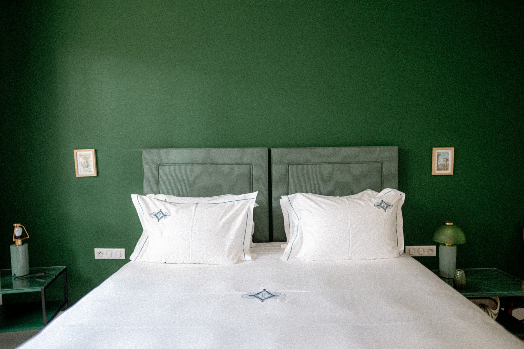 Location villa luxe cap azur chambre