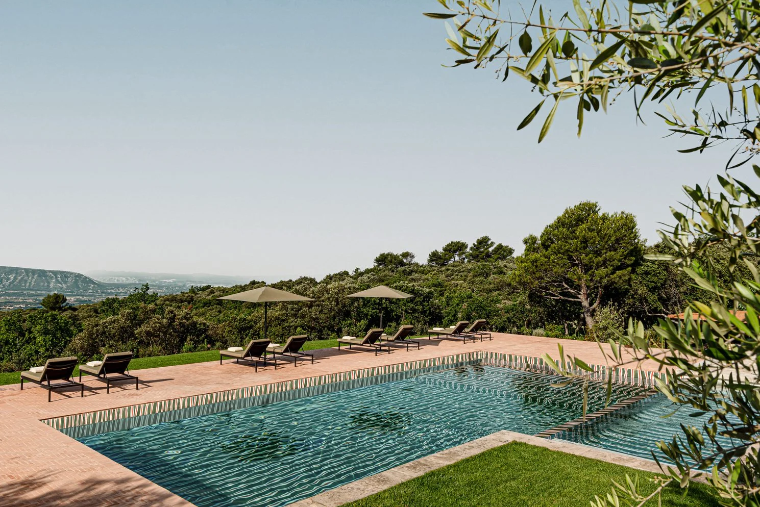 Villa de luxe à louer dans le Lubéron à Gordes piscine