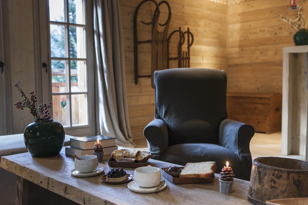 Luxury chalet in Megève ski in/ski out with hotel service