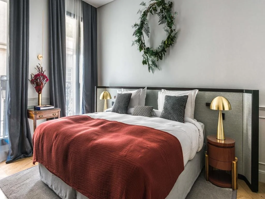 Appartement de luxe à Paris chambre