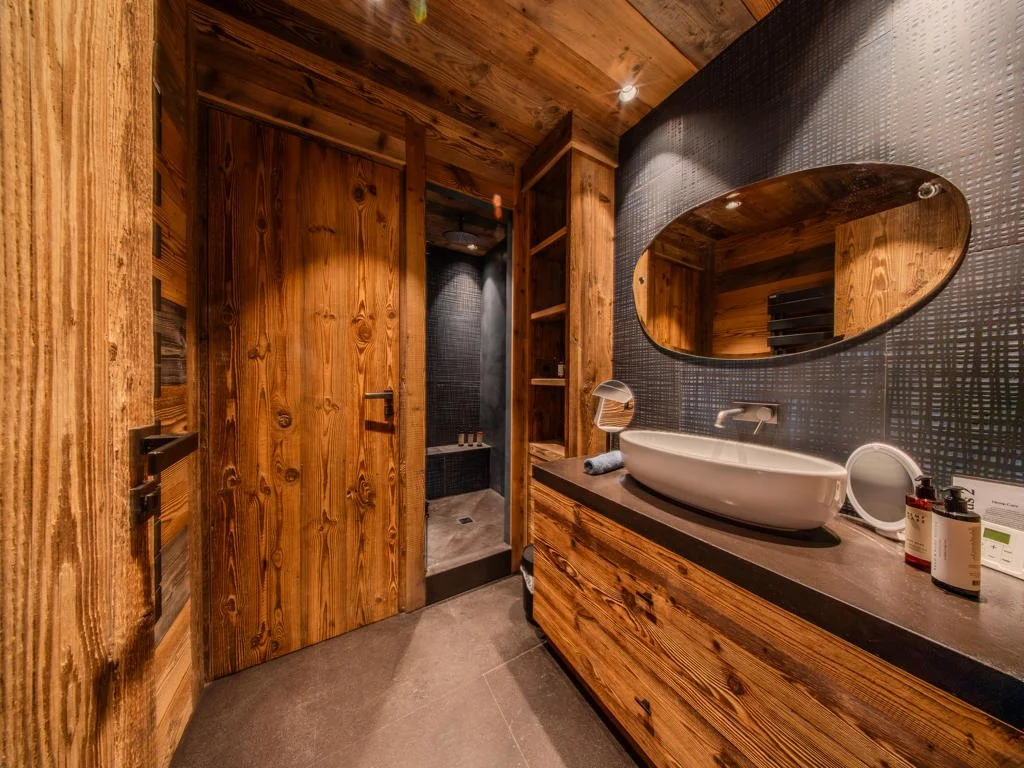 Val d'isere village salle de bain