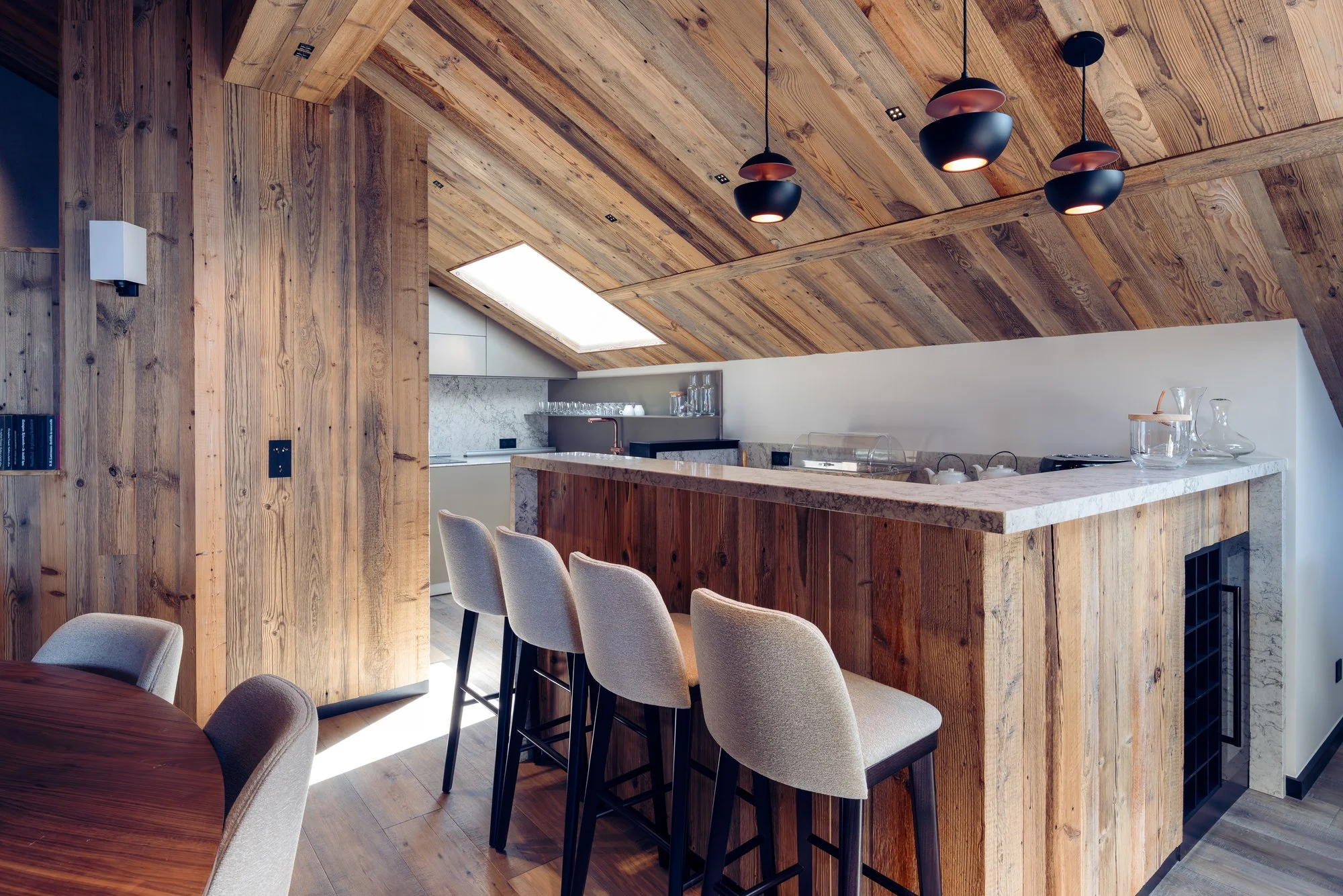 appartement luxe meribel cuisine