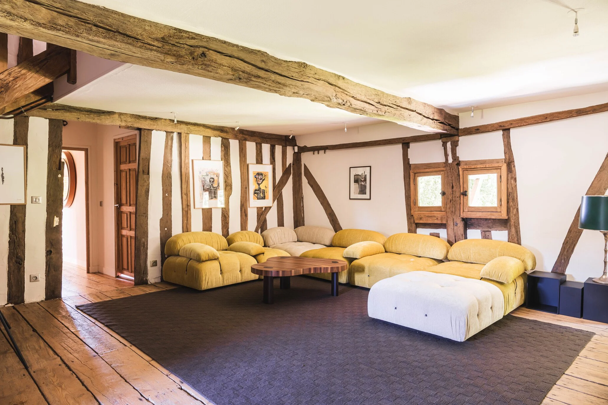 Location villa luxe Bonneville salon  TV