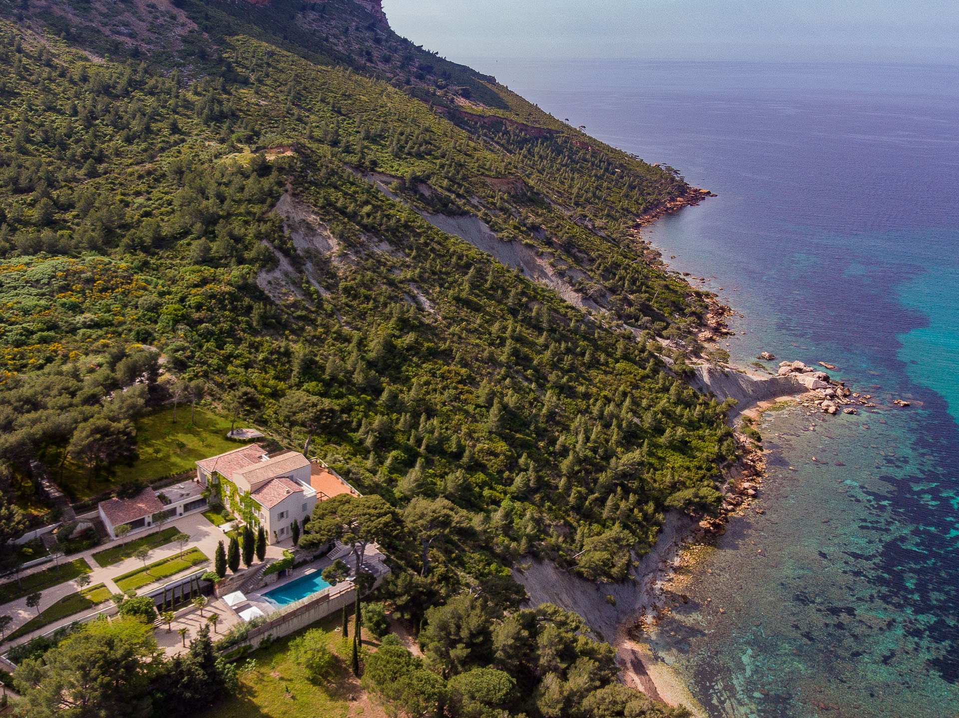 Exceptional estate on the Côte d'Azur sea view