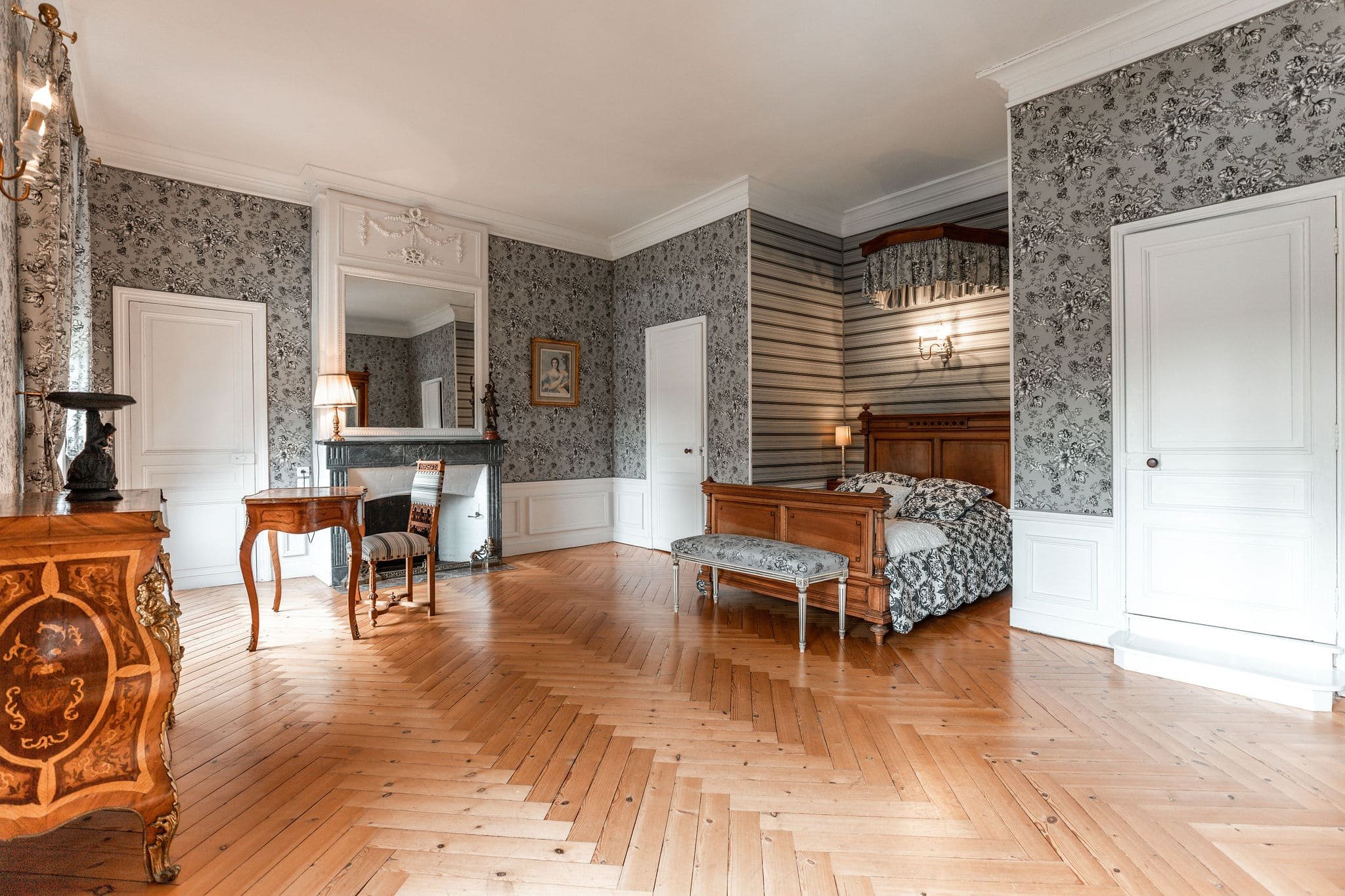 séminaire dans un château à Vernon chambre spacieuse