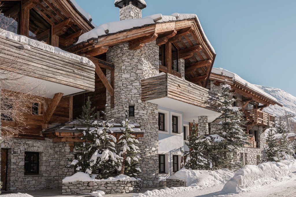 Chalet de luxe à Val d'Isère extérieur