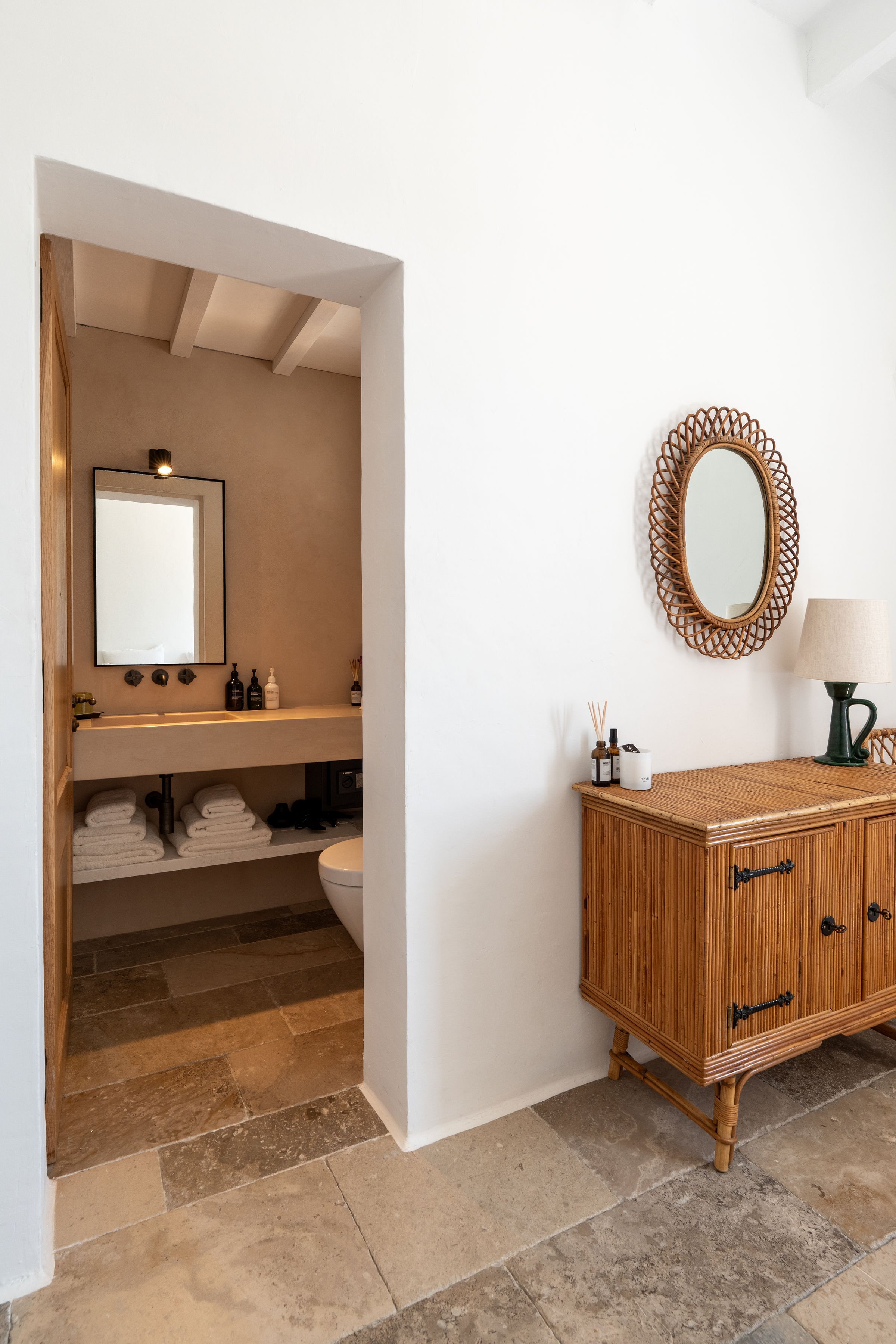 villa luxe minorque hacienda salle de bain