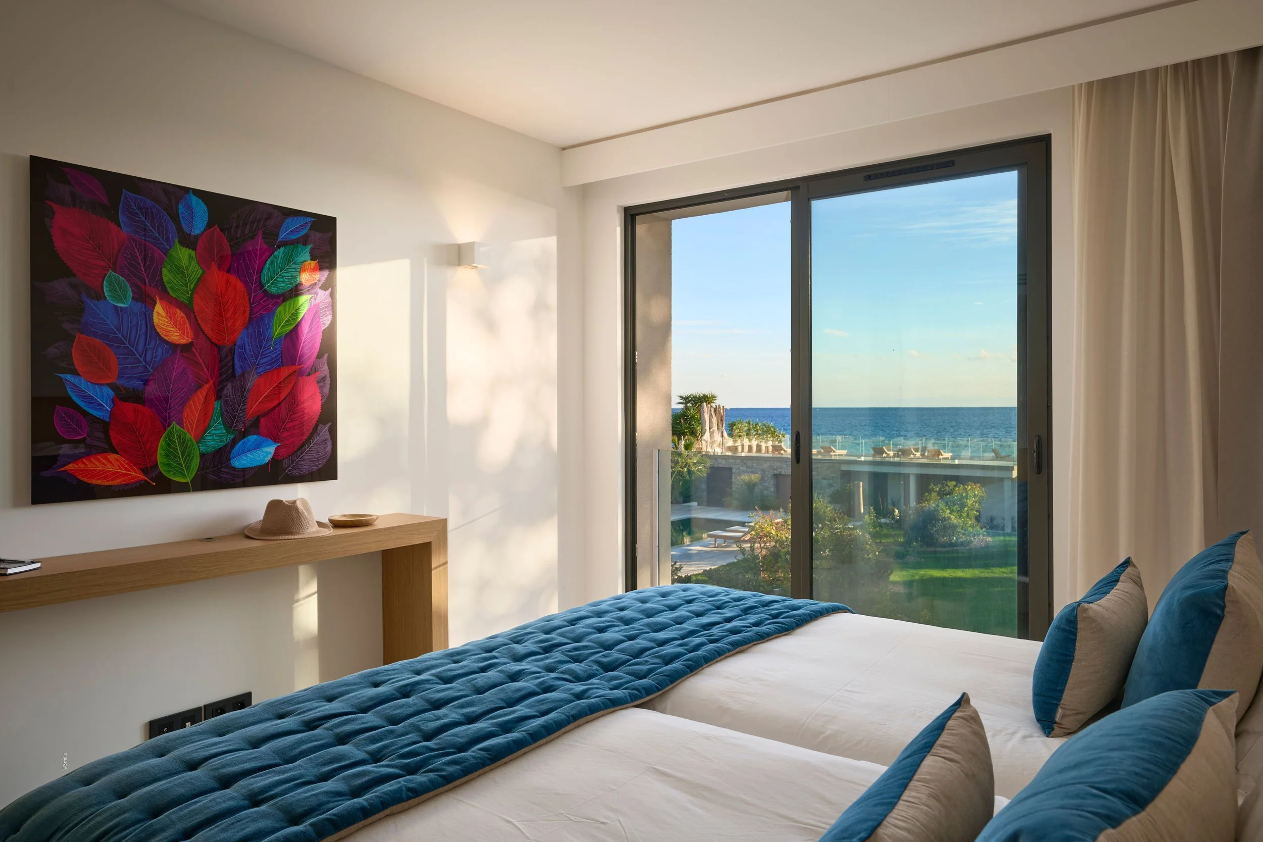 Villa luxe La Ciotat chambre