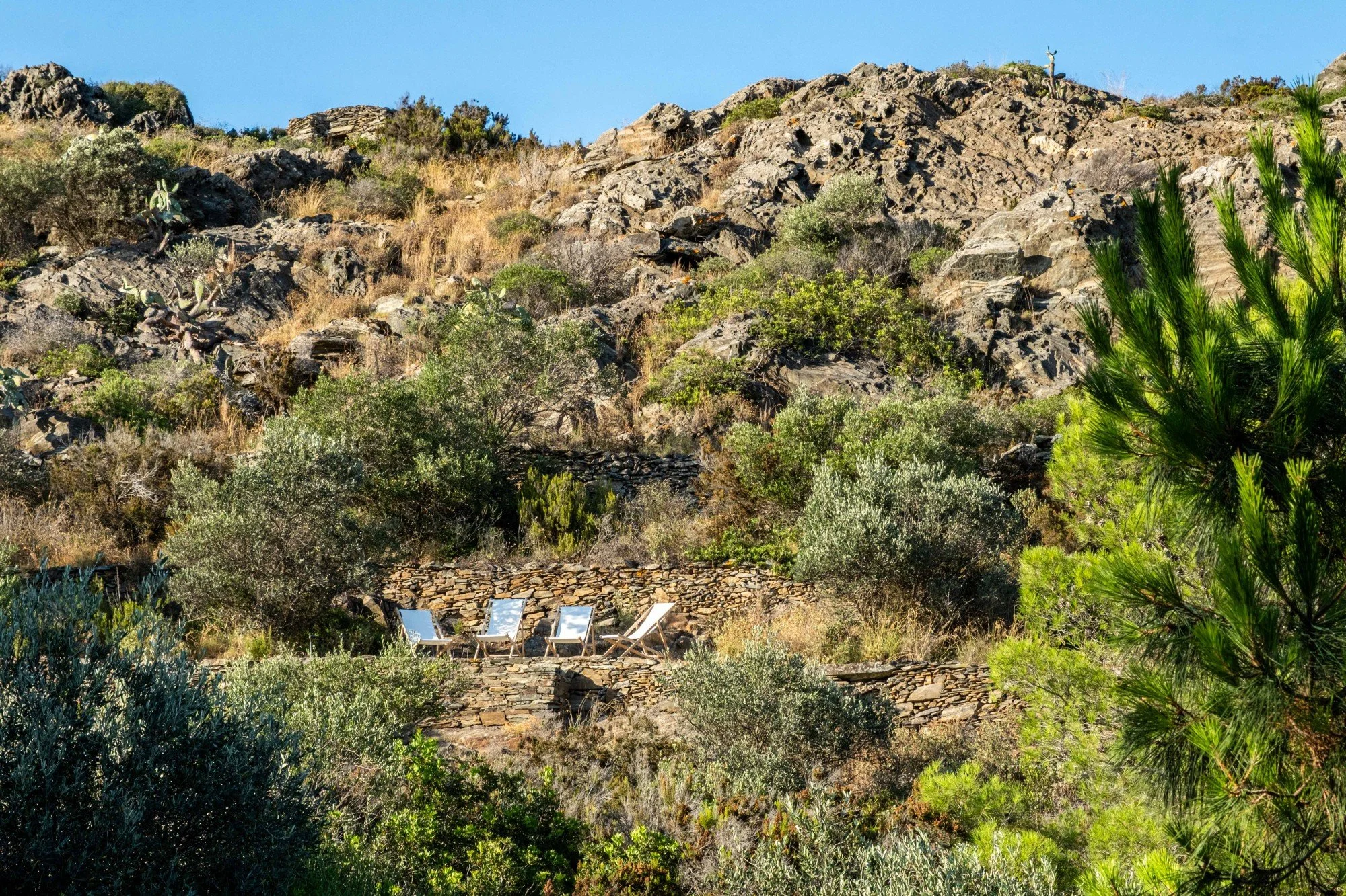 Villa luxe Cadaques Finca extérieurs