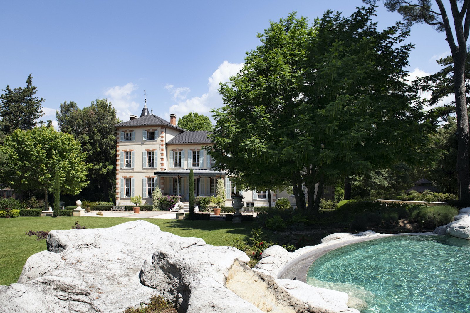 Exceptional Provencal chateau in Marseille set in a park typical of the south of France