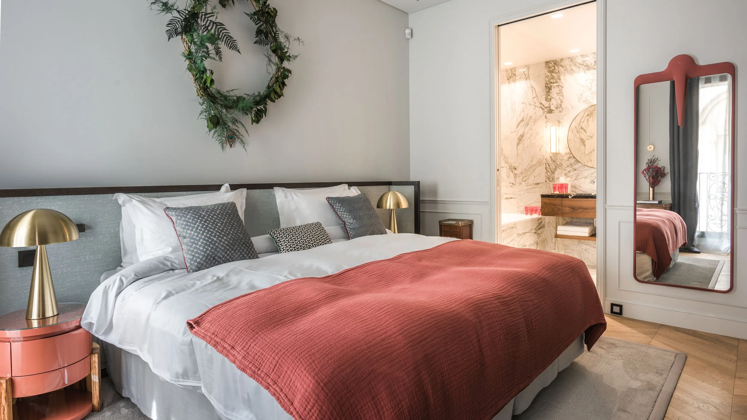 Appartement de luxe à Paris chambre