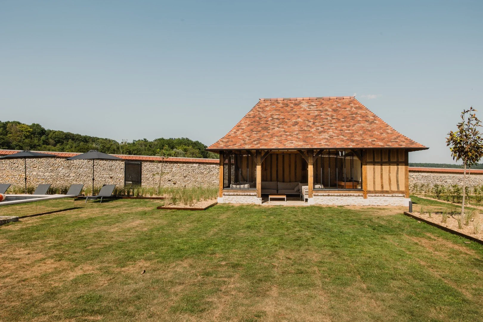 maison luxe vexin pool house