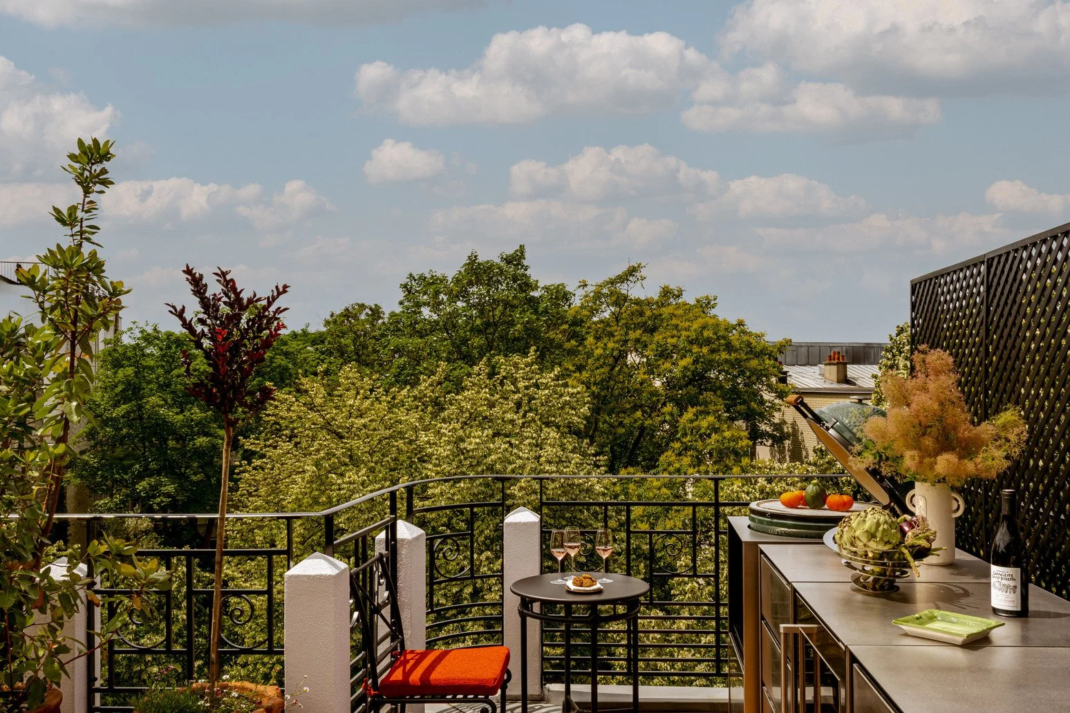 location appartement de luxe à Paris Montmartre rooftop