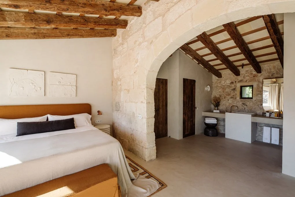 Villa de luxe à louer à Minorque Santa Ana chambre
