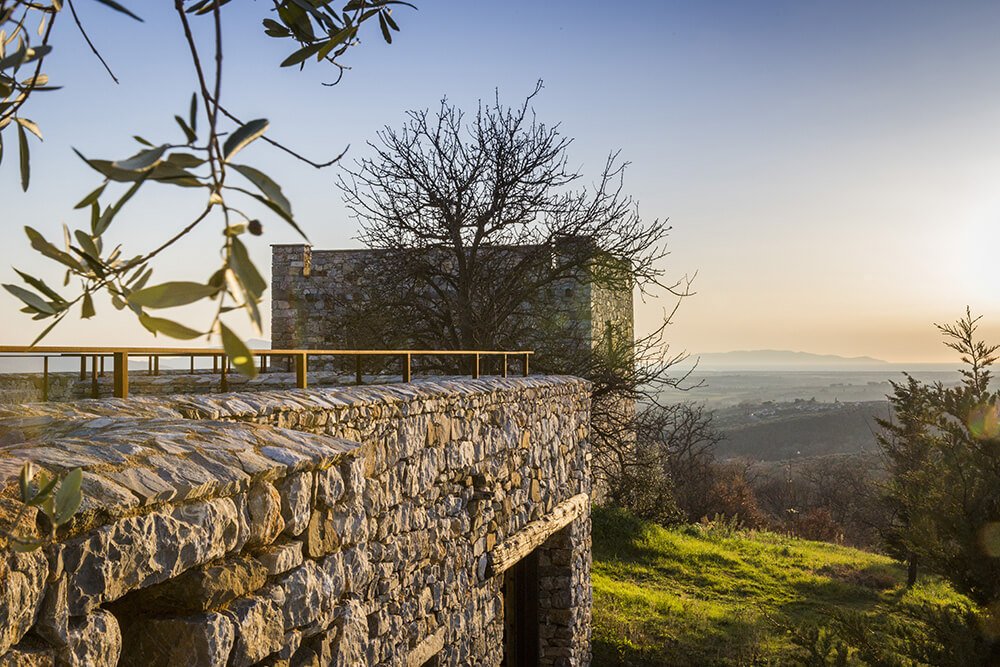 Luxury estate in Grosseto, Italy, Tuscany, with panoramic views of the vineyards