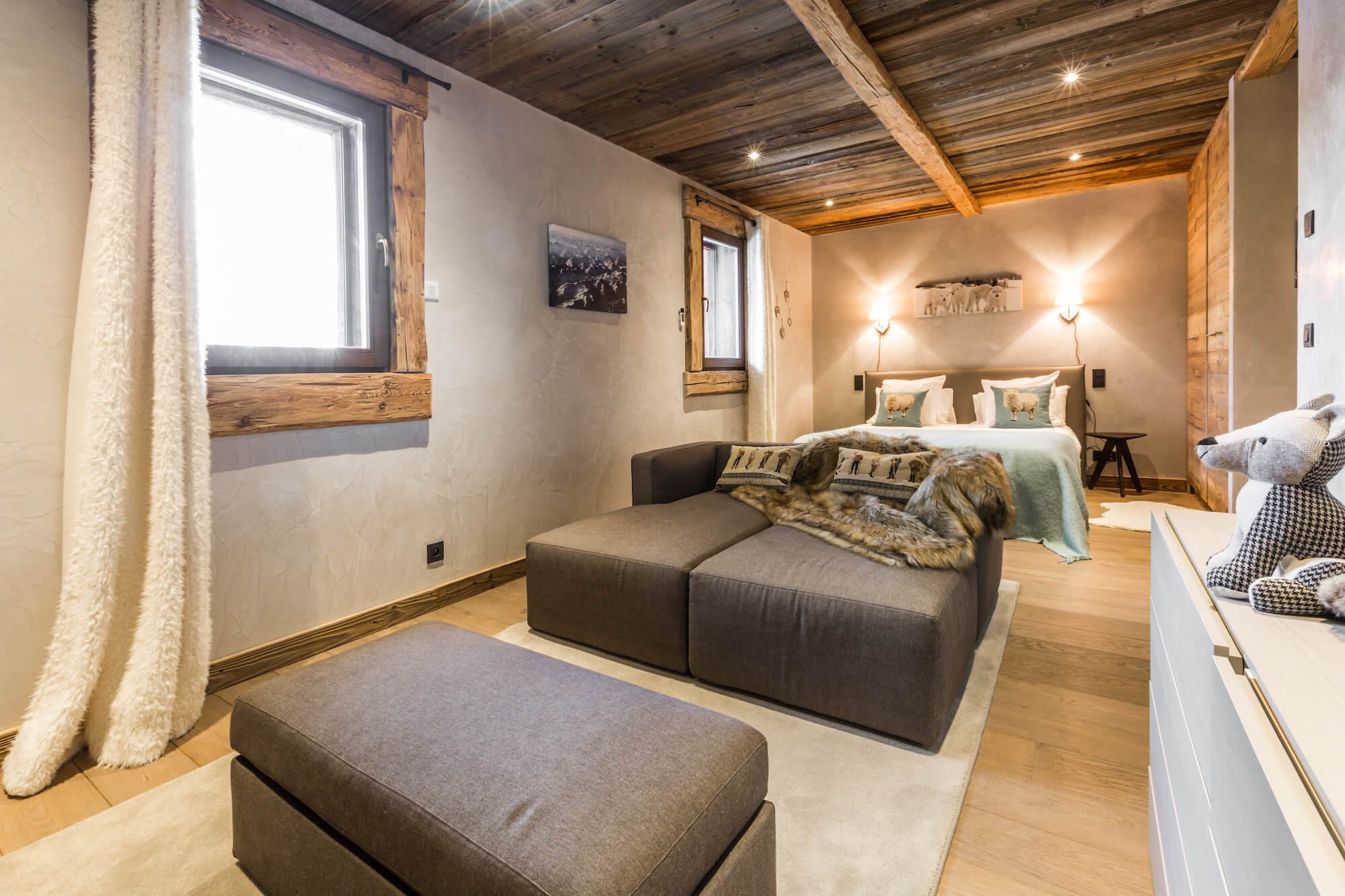Exceptional property in Saint-Gervais for your seminar near Megève ski in / ski out