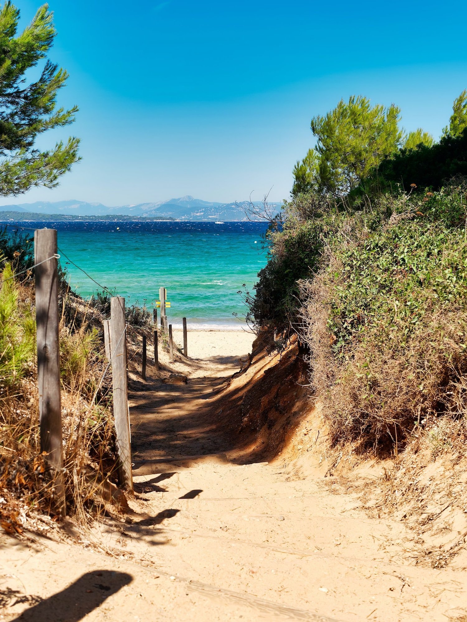 Exceptional villa and beaches around Saint-Tropez on the Mediterranean coast