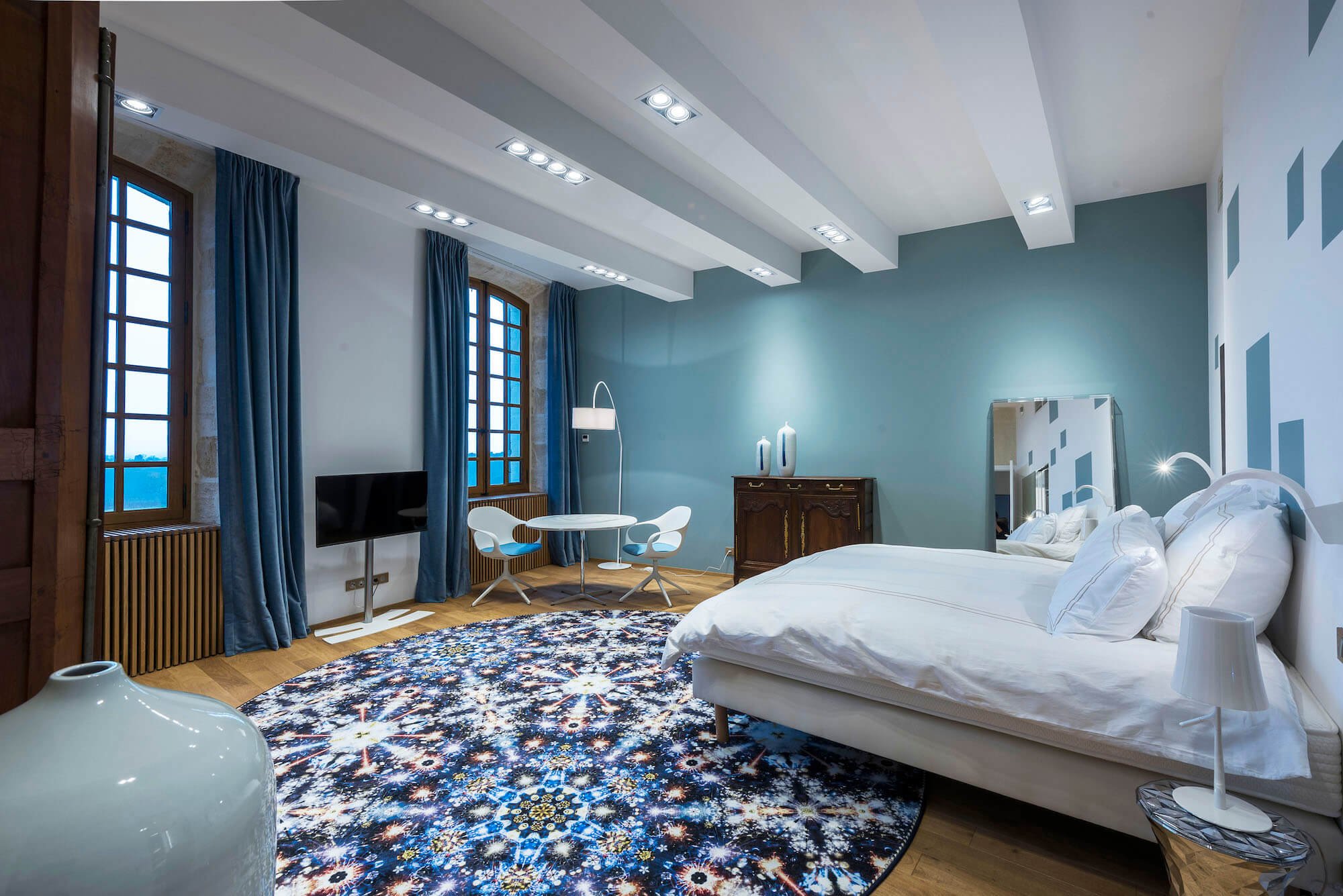 Château d'exception, au coeur des vignes en Gironde proche de Saint-Émilion chambre