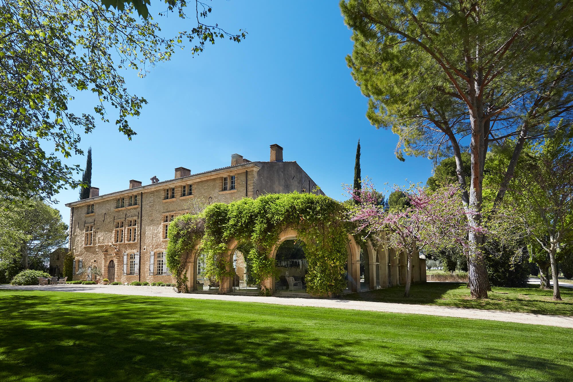 location domain villa luxe provence extérieur