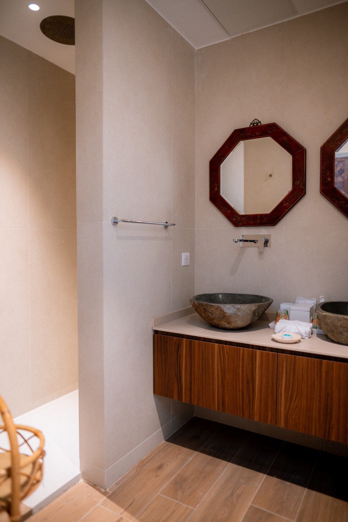 Location villa luxe cap azur sdb