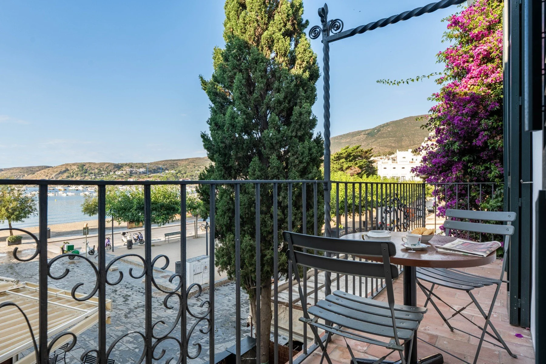 Villa luxe Cadaques village terrasse vue mer