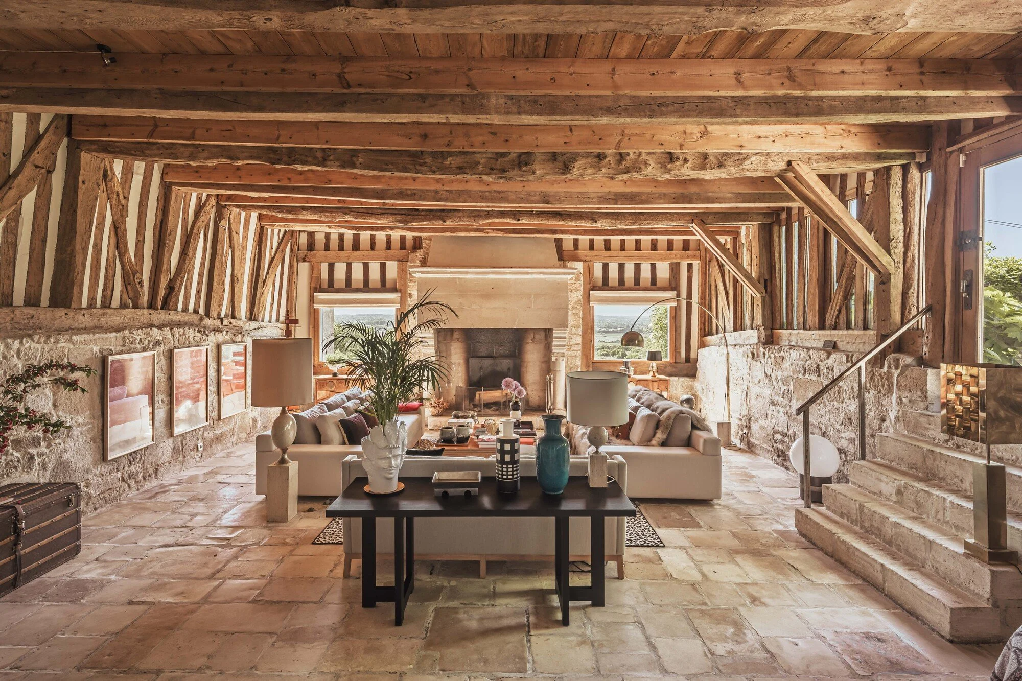 Villa luxe Bonneville salon