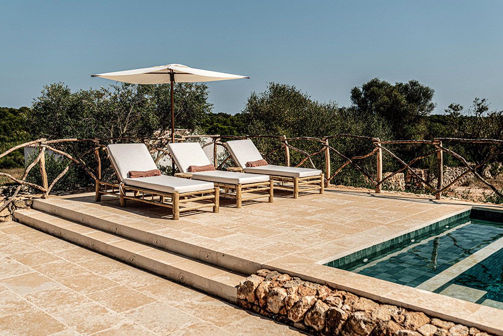 Luxury house in Menorca, Balearic Islands, Spain on the Mediterranean coast