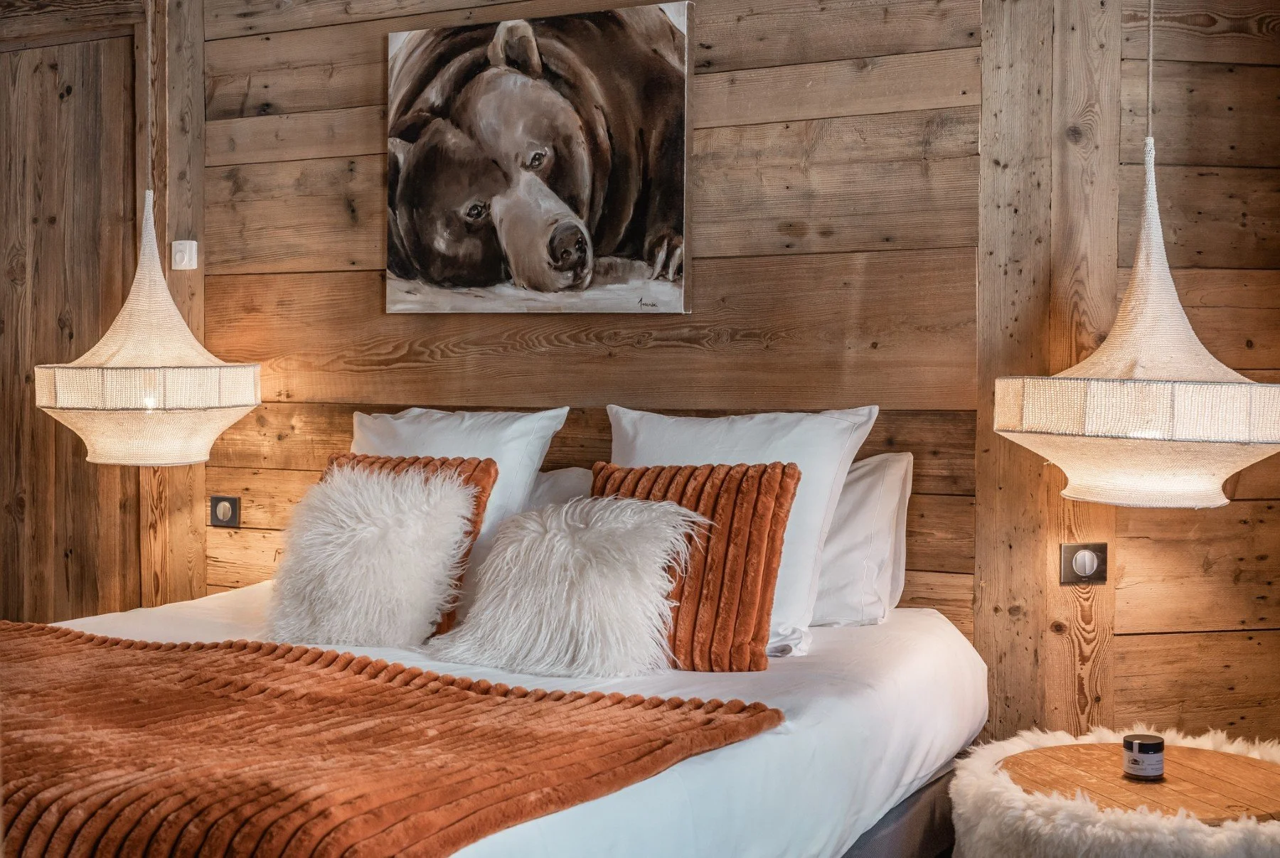 Chalet de luxe à Val d'Isère chambre