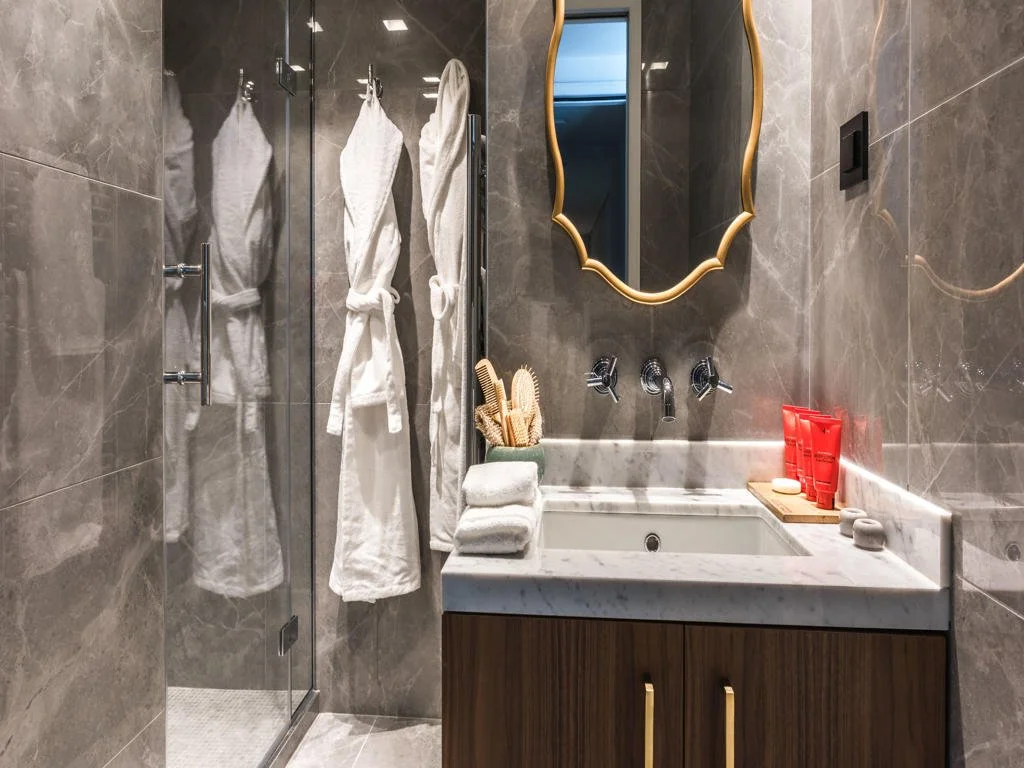 Appartement de luxe à Paris salle de bain
