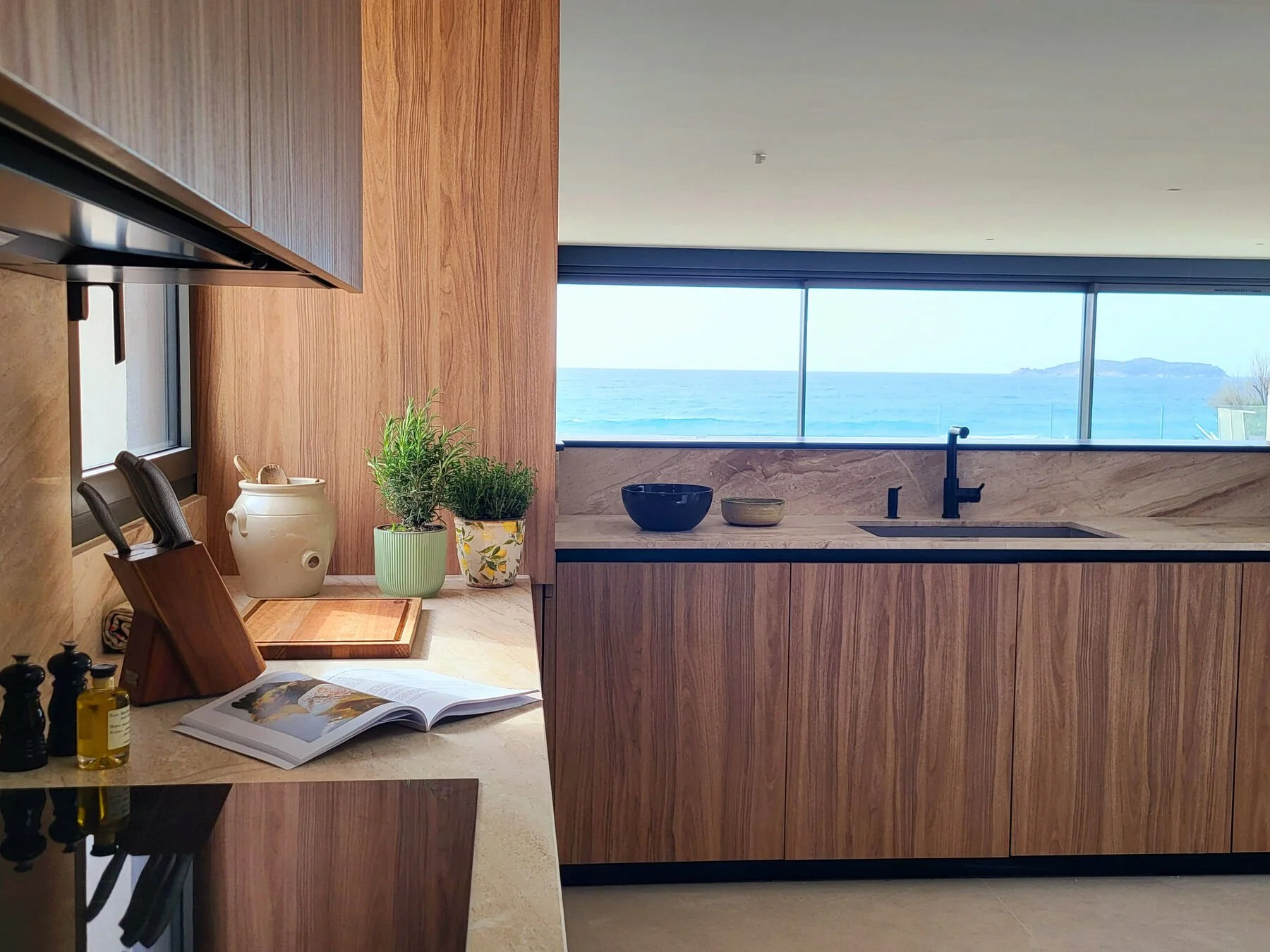 Villa luxe La Ciotat cuisine