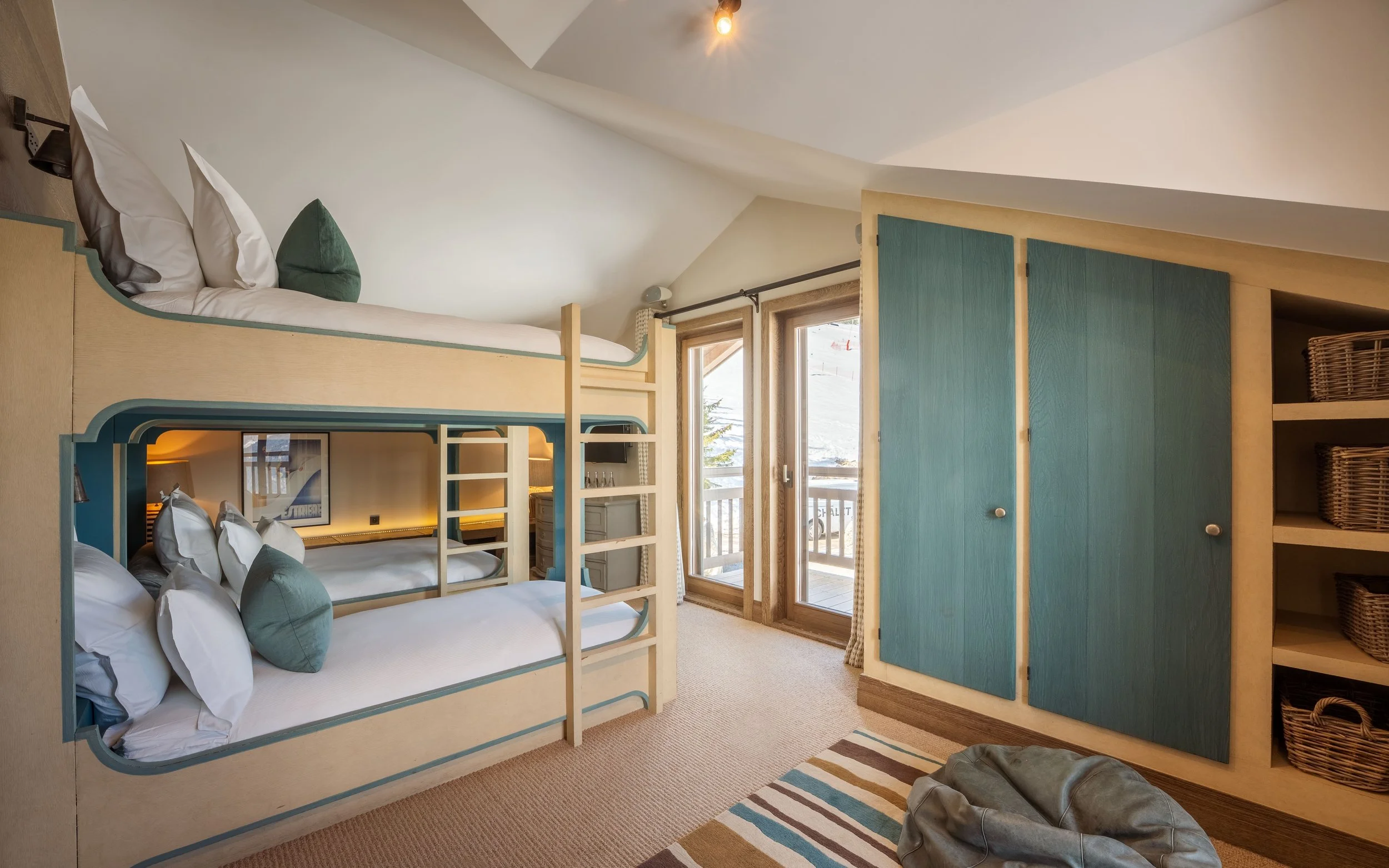 courchevel 1850 chenus chalet de luxe chambre